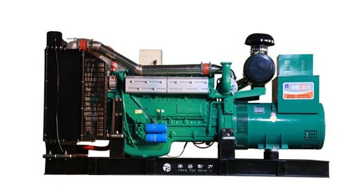 五原上柴500kw大型柴油发电机组
